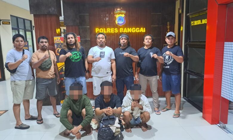 Mencuri Pakaian Ditempat Kerjanya, Tiga Karyawan Toko di Luwuk Dibekuk Polisi