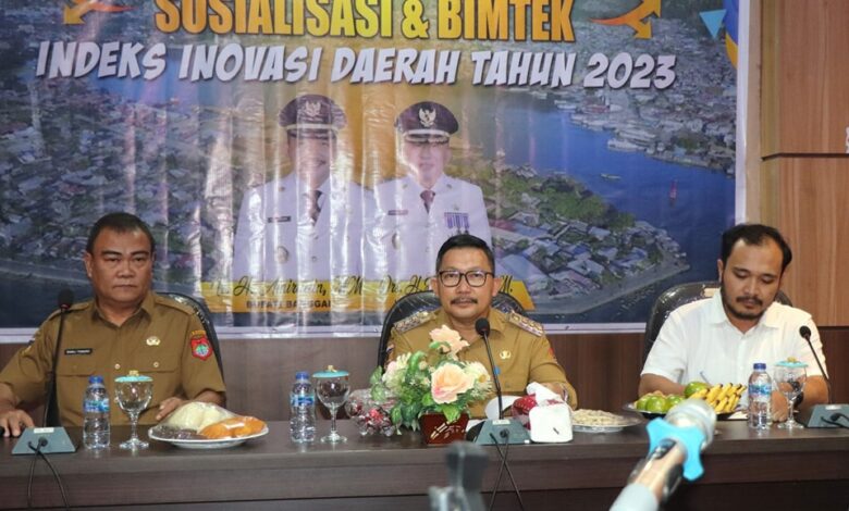 Buka Sosialisasi dan Bimtek Indeks Inovasi Daerah, Bupati Banggai: Lakukan Inovasi Agar Terciptanya Pelayanan Prima