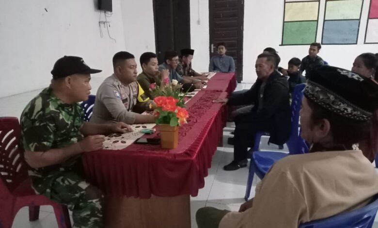 Sinergitas TNI-Polri di Toili Selesaikan Kasus Pencemaran Nama Baik Secara Kekeluargaan