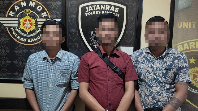Tarik Paksa Mobil, Tiga Karyawan Leasing di Kota Luwuk Diamankan Polisi
