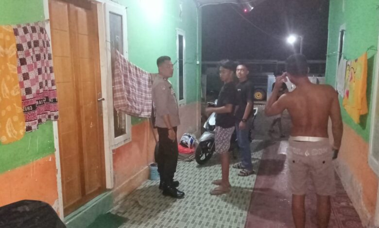 Polsek Batui Gencarkan Razia Kos-Kosan