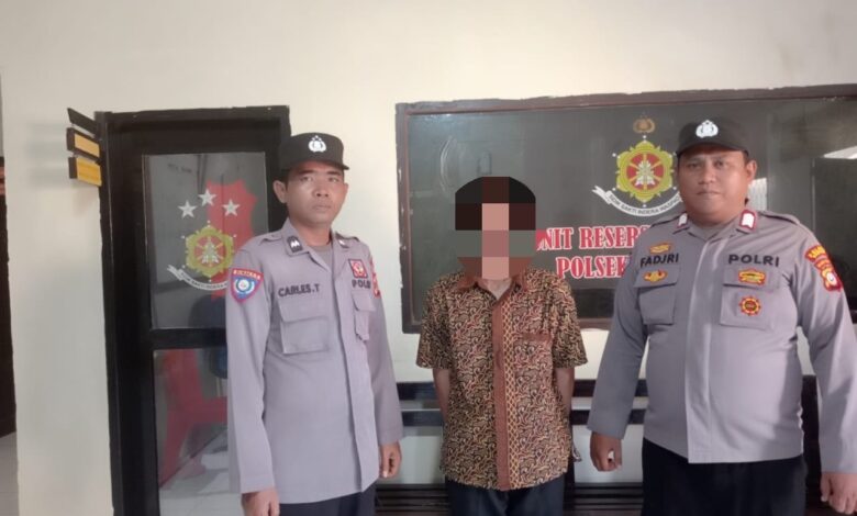Pemuda Asal Pagimana Ditangkap Polisi Diduga Cabuli Gadis 13 Tahun