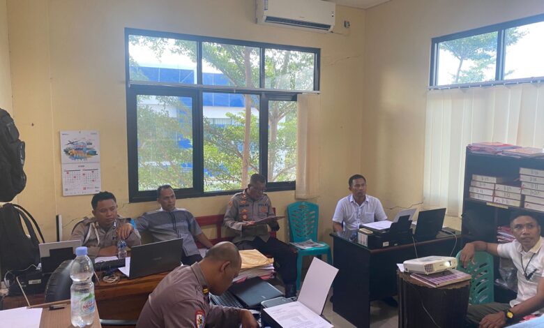 Polres Banggai Gelar Perkara Kasus Narkoba UD Alias UM