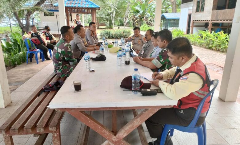 Polsek Batui Gelar Rakor Bersama PT. DS-LNG Terkait Keamanan Obvitnas