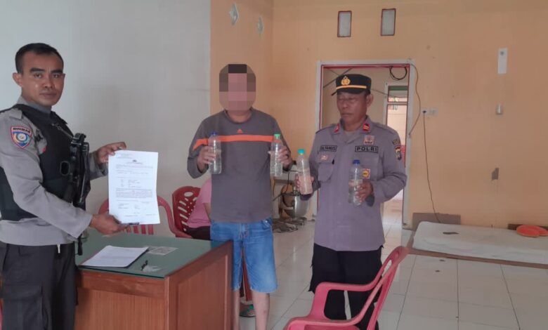 Polisi Berhasil Sita Cap Tikus di Nambo, Barang Sempat Disembunyikan di Semak-semak