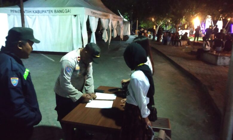 Polsek Luwuk Amankan Pembukaan ke-7 Festival Sastra Banggai Tahun 2023