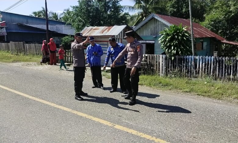 Polisi Gerak Cepat Tangani Tabrakan Sesama Motor di Batui