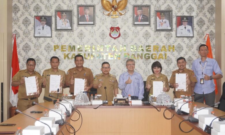 Bupati Banggai Saksikan Penandatanganan MoU Program Satu Juta Satu Pekarangan