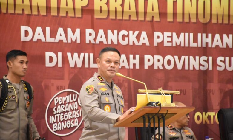 Latpraops Mantap Brata Tinombala 2023-2024 Resmi Dibuka, Kapolda Sulteng Ingatkan Netralitas Polri