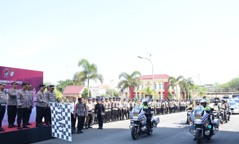 32 Tahun Pengabdian AKABRI 91, Kapolda Sulteng Lepas Distribusi 8000 Paket Sembako