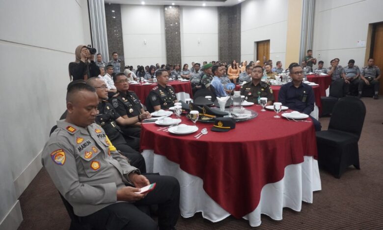 Kabagren Polres Banggai Hadiri Sertijab Kepala Kantor Imigrasi Kelas II Non TPI Luwuk