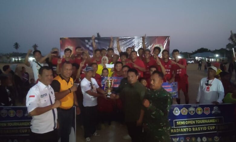 Koper FC Koyoan Juara Semi Open Tournamen Hadianto Rasyid Cup 1 Tahun 2023