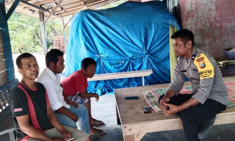 Putar Musik Terlalu Keras, Bhabinkamtibmas Toili Beri Teguran