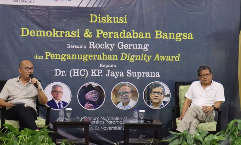 Rocky Gerung: Ada yang Salah dalam Demokrasi Kita