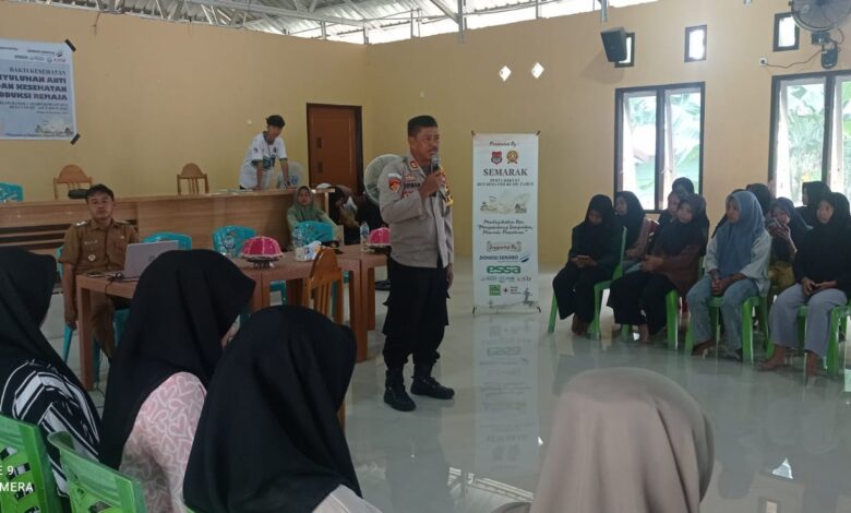 Polsek Batui Intensifkan Penyuluhan Kamtibmas Kepada Para Pelajar